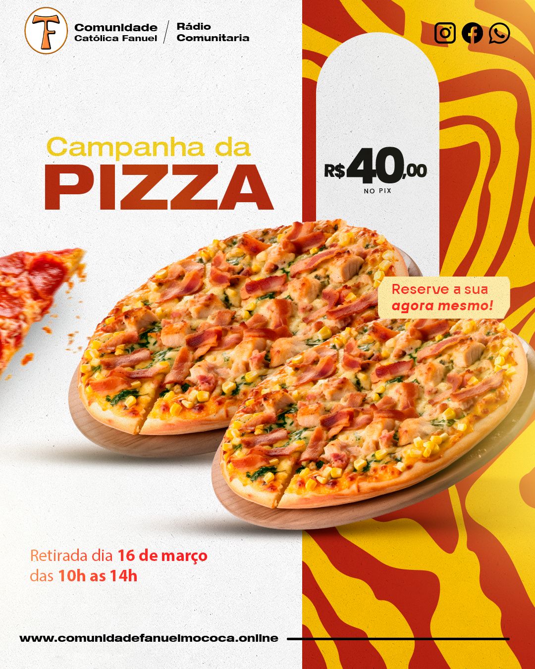 Campanha da Pizza Março 2024